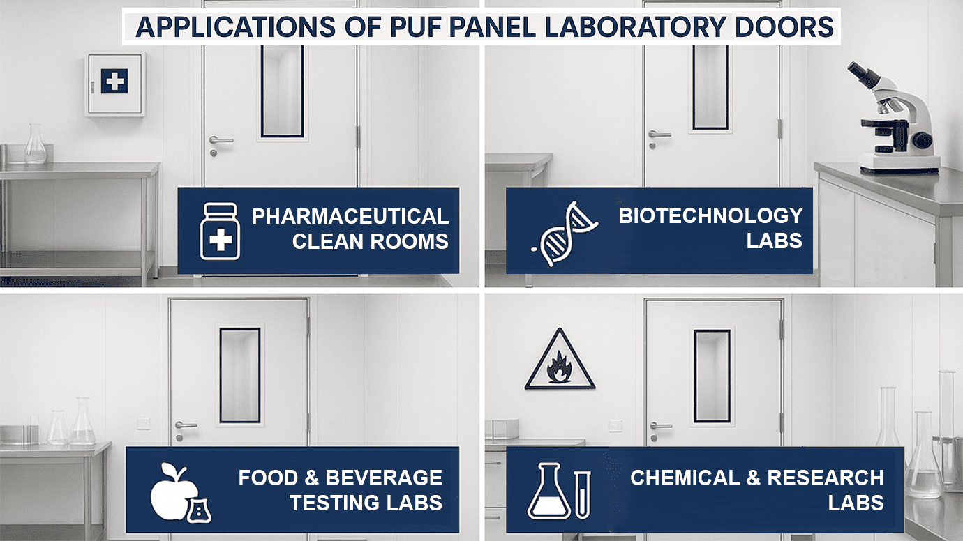Applications of Laboratory Doors