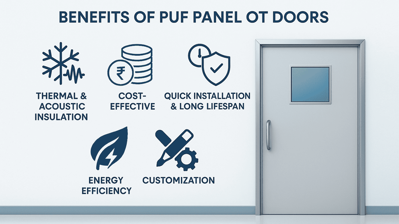 Benefits of Using PUF Panel OT Doors
