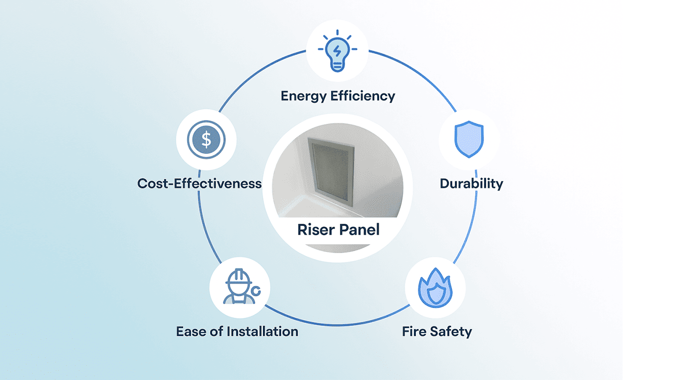 Benefits of Using Riser PUF Panels