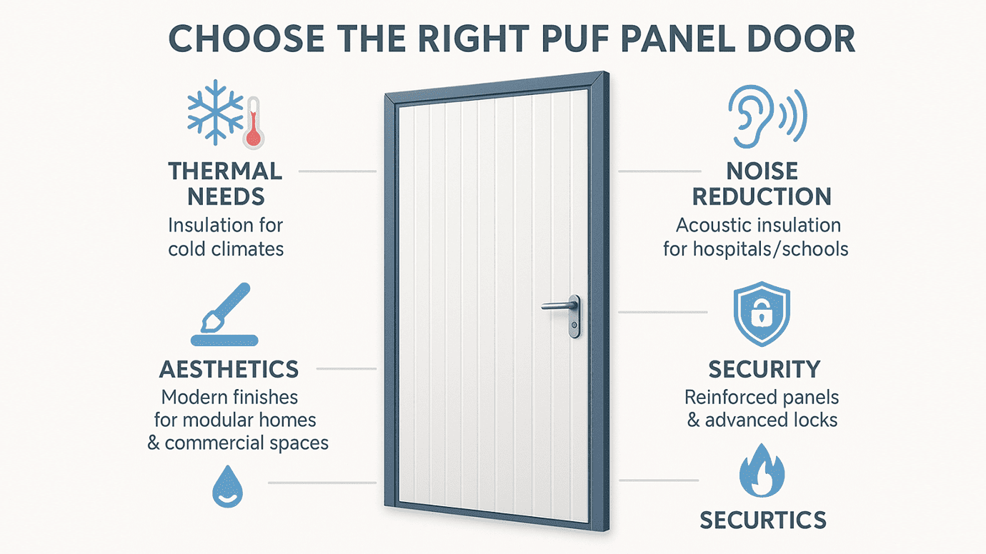 Choosing the Right PUF Panel Door