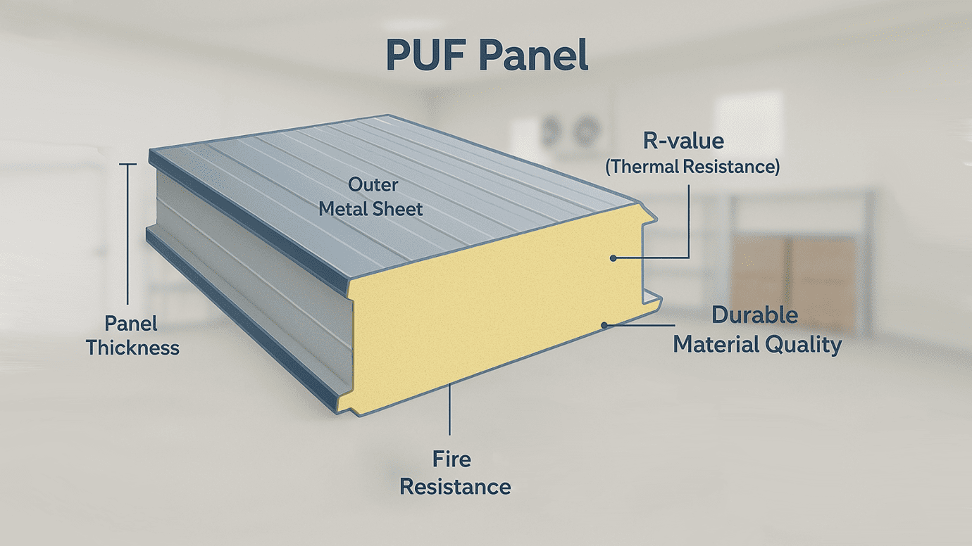 Choosing the Right PUF Panels for Your Onion Cold Storage