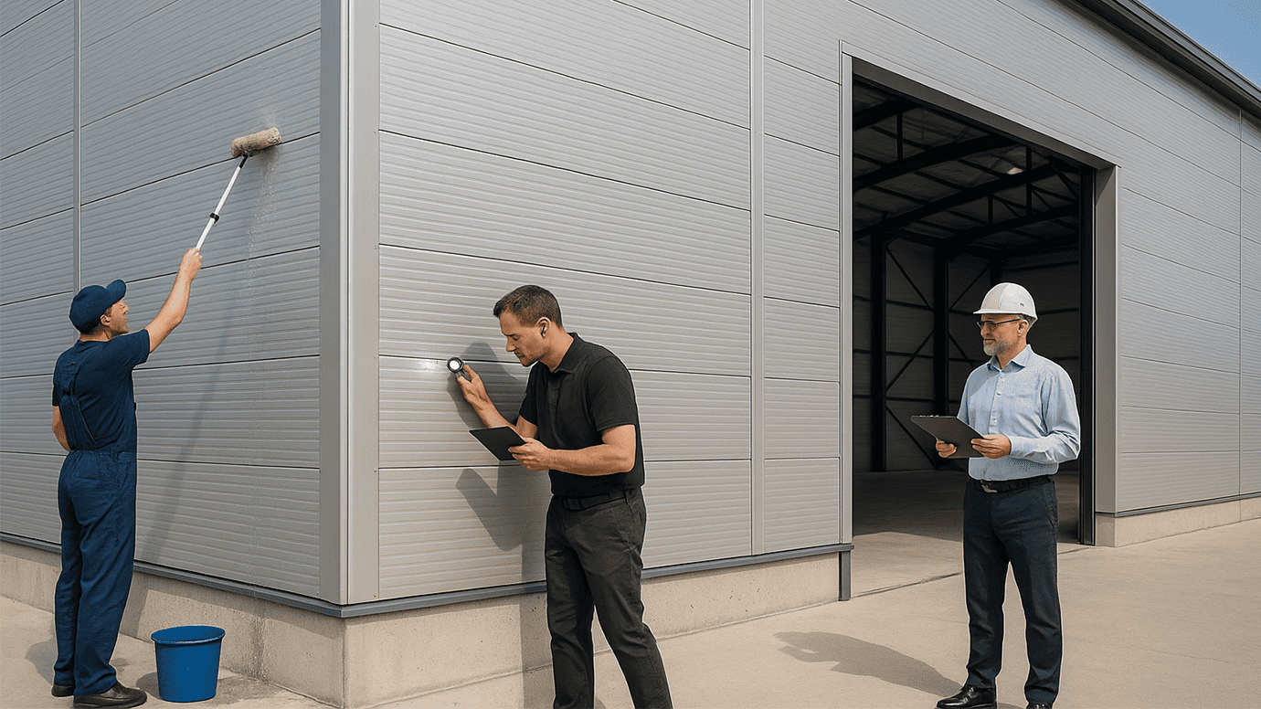 Maintenance Tips for PUF Panel Industrial Sheds