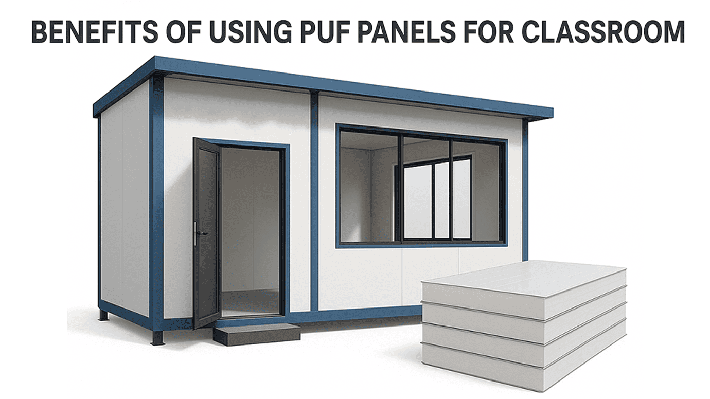 Role and Benefits of PUF Panels for Prefabricated Classrooms