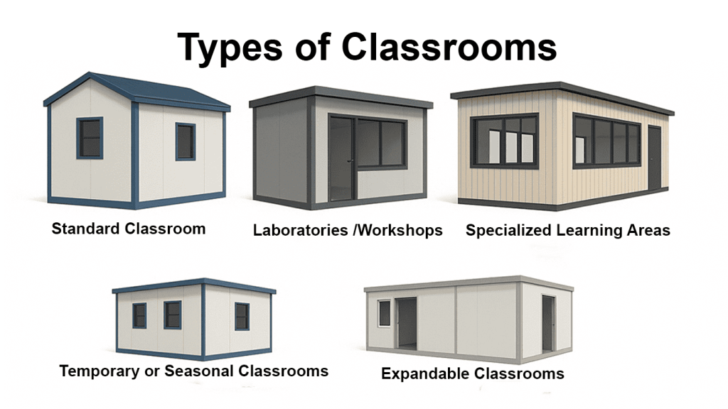 Customizable PUF Panel based Prefabricated Classrooms