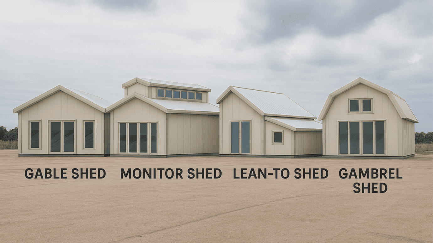 Types of Industrial Sheds and Materials Used