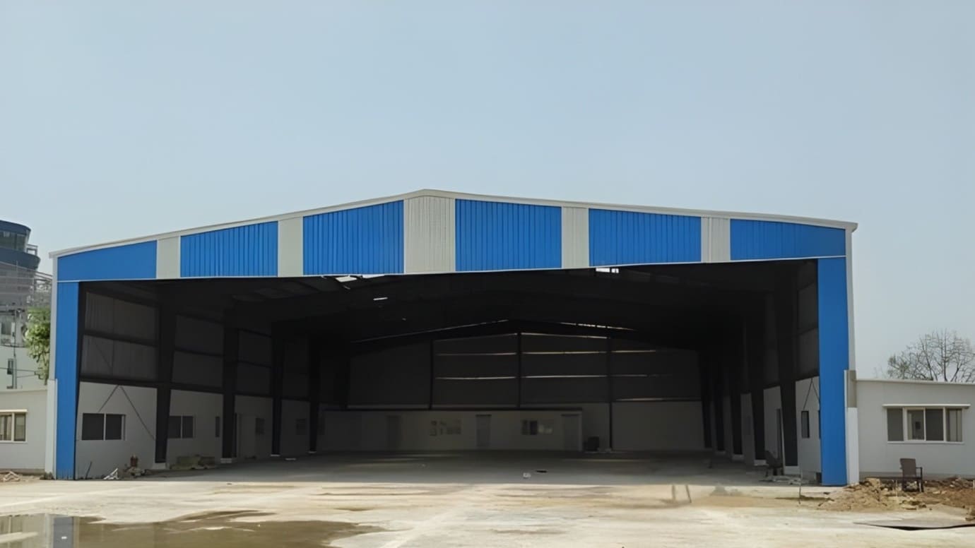 Aircraft Hangar Construction in Khajuraho, Madhya Pradesh