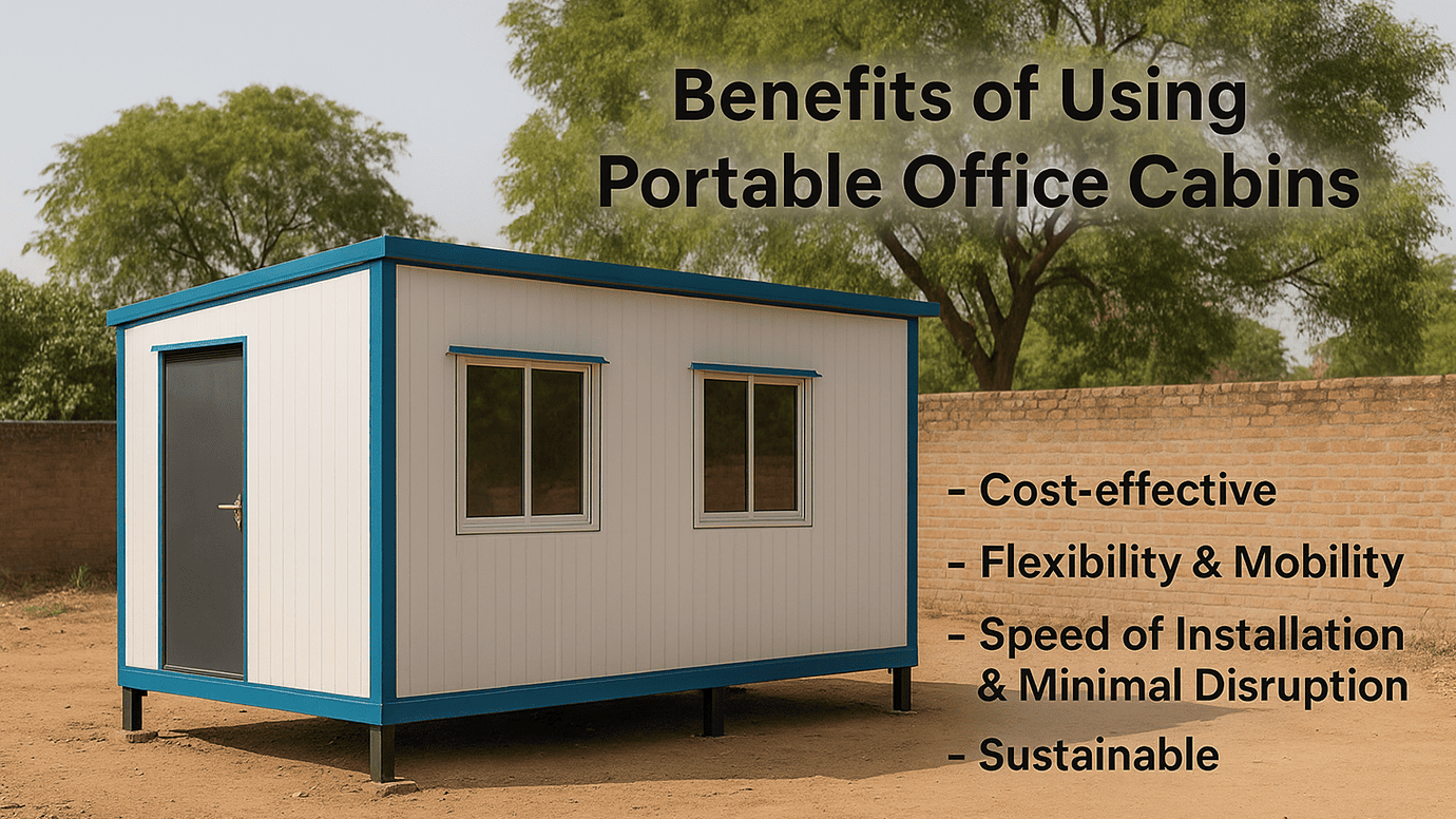 Benefits of Using Portable Office Cabins