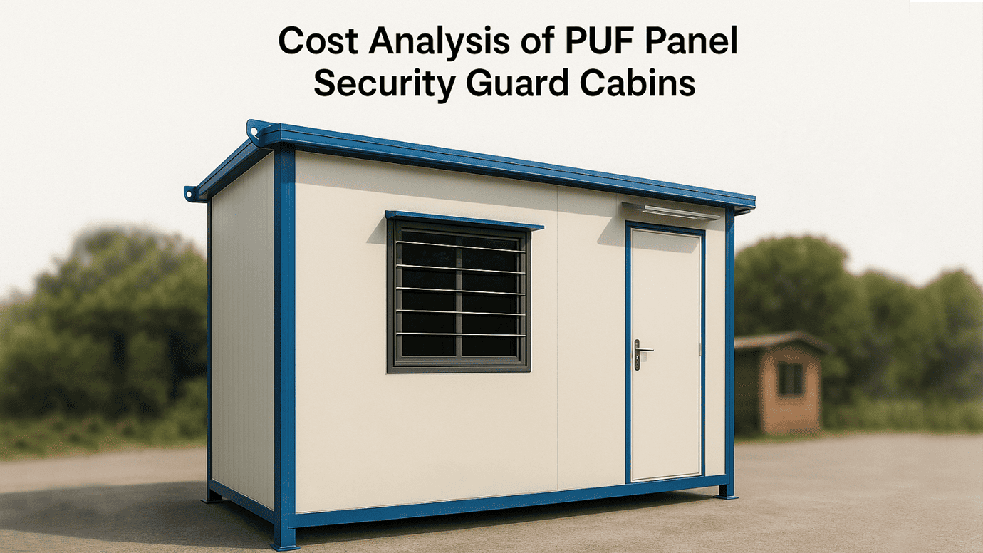 Cost Analysis of PUF Panel Security Guard Cabins Cost Analysis of PUF Panel Security Guard Cabins
