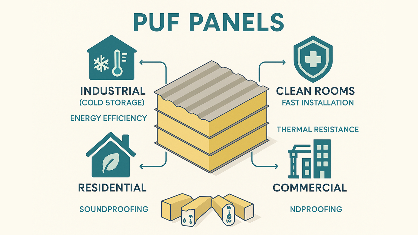 Current Applications of PUF Panels Current Applications of PUF Panels