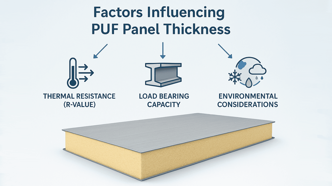Factors Influencing PUF Panel Thickness