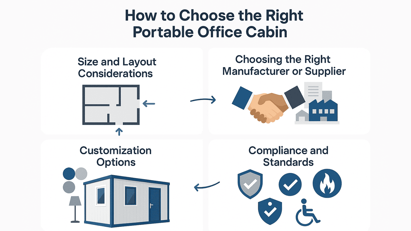 How to Choose the Right Portable Office Cabin