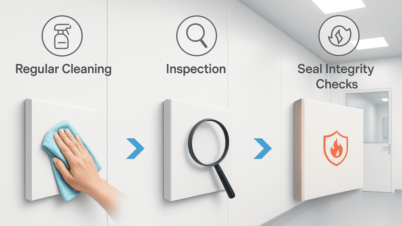 Maintenance and Sustainability of PUF Panels in Clean Rooms Maintenance and Sustainability of PUF Panels in Clean Rooms
