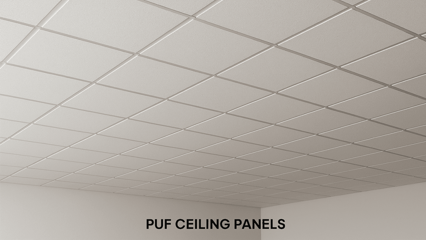 Manufacturing PUF Ceiling Panels
