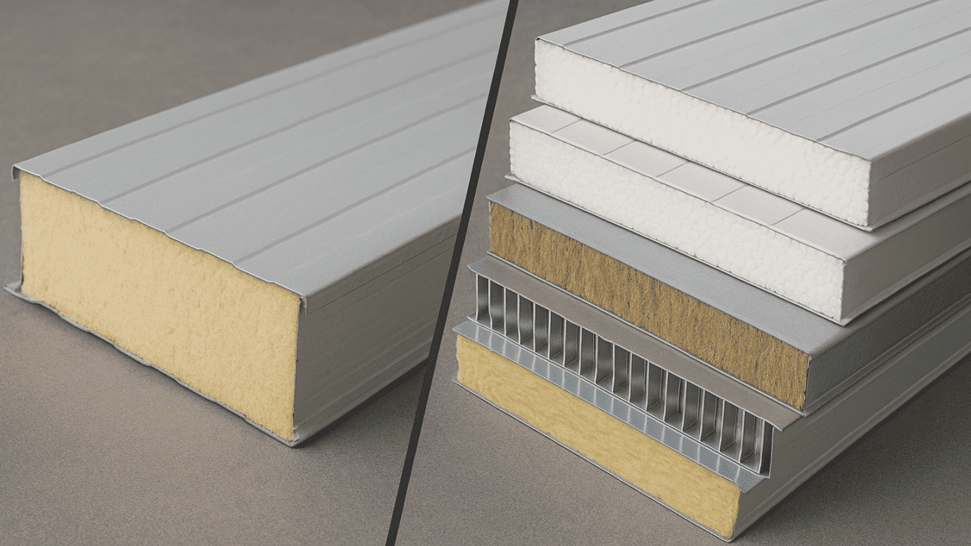 PUF Panelas vs Other Sandwich Panels-img PUF Panelas vs Other Sandwich Panels-img