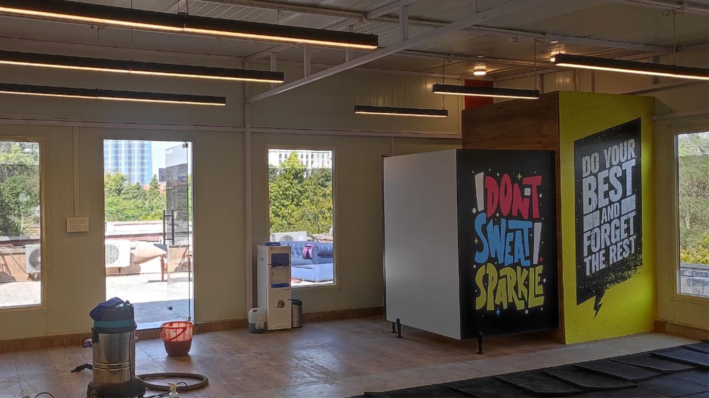 Prefabricated Gym Design & Layout Planning