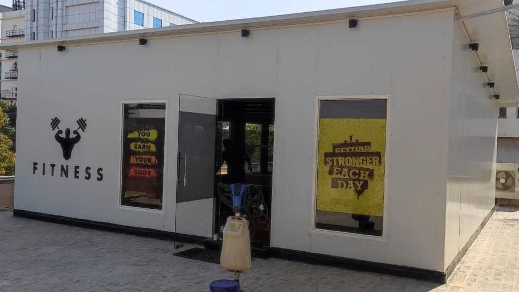 Prefabricated Gym in Noida Sector-16, Film City - Cover