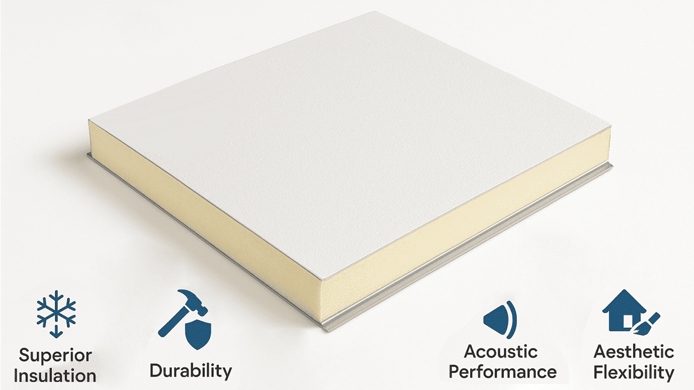 Why Choose PUF Ceiling Panels from Technopuff Solutions