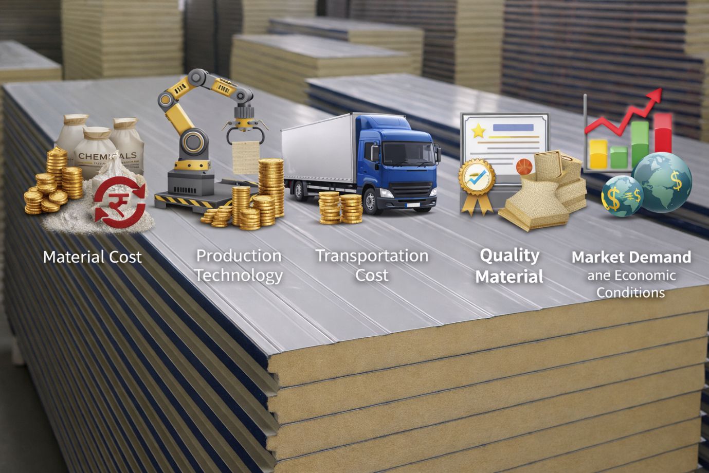 Factors Influencing the Price of PUF Panels Factors Influencing the Price of PUF Panels