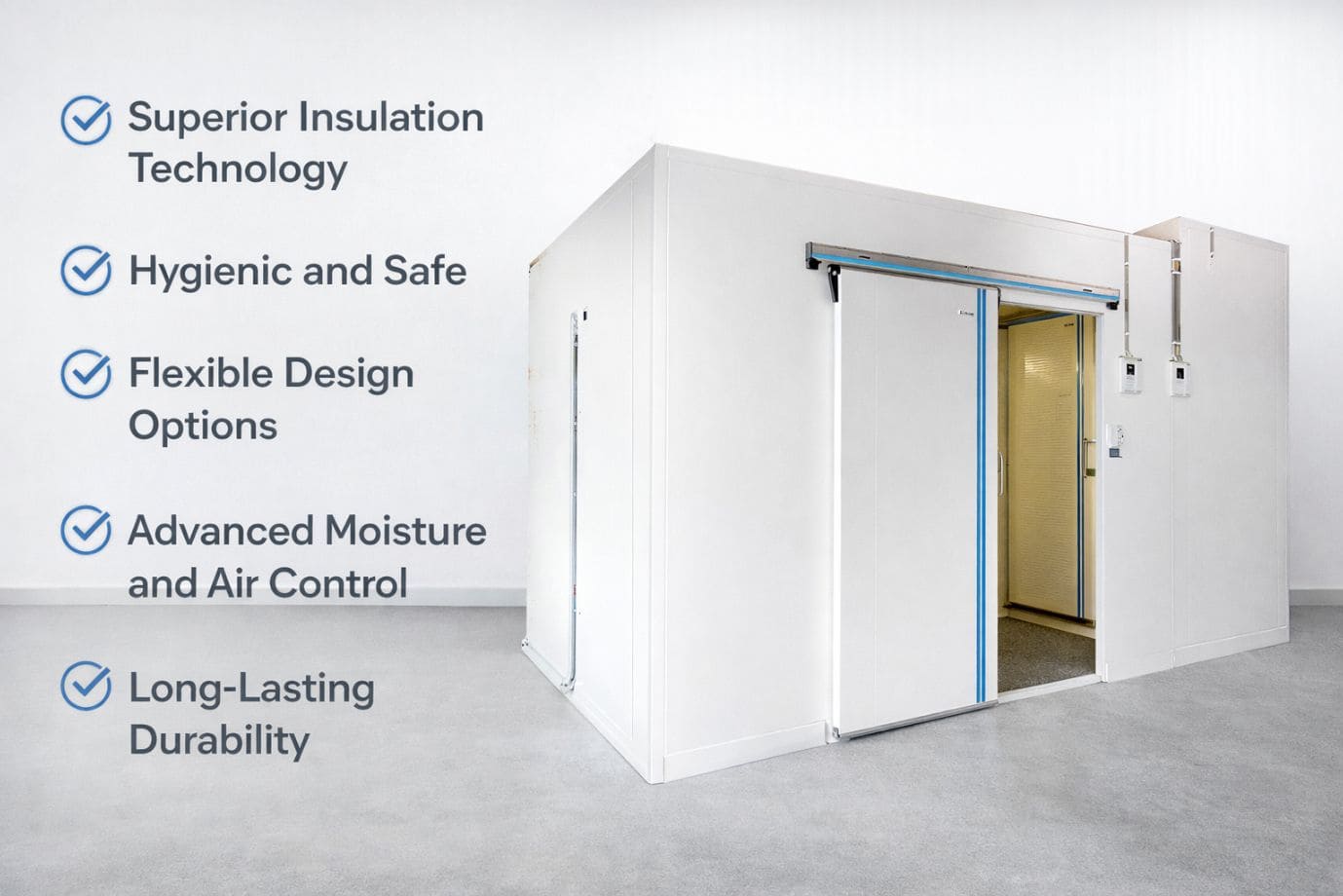 Features of Our Walk-in Cold Rooms