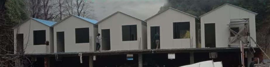 Project Specifications of PUF Panel Prefab Cottages