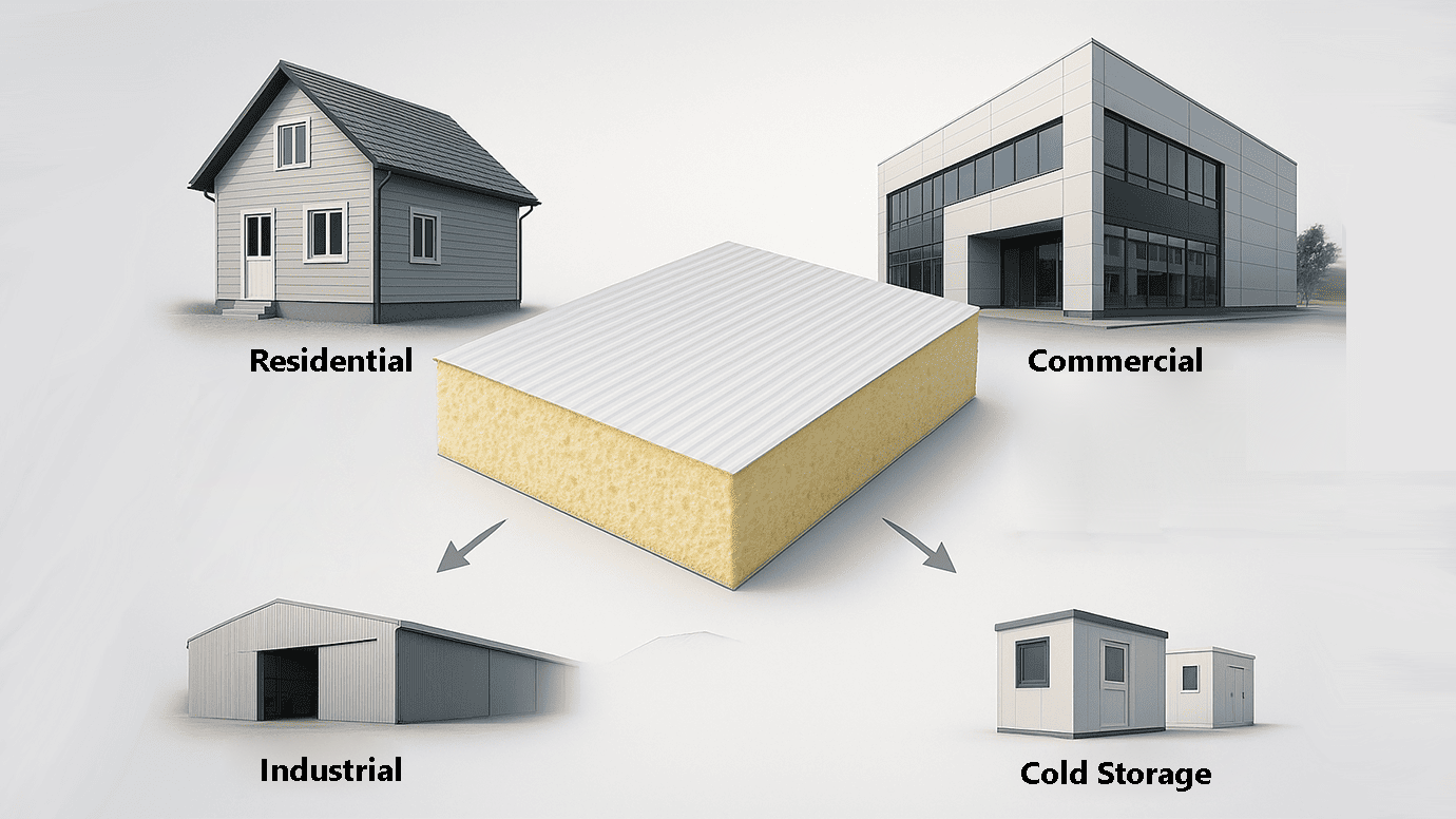Recommended PUF Panel Thickness for Various Applications_new