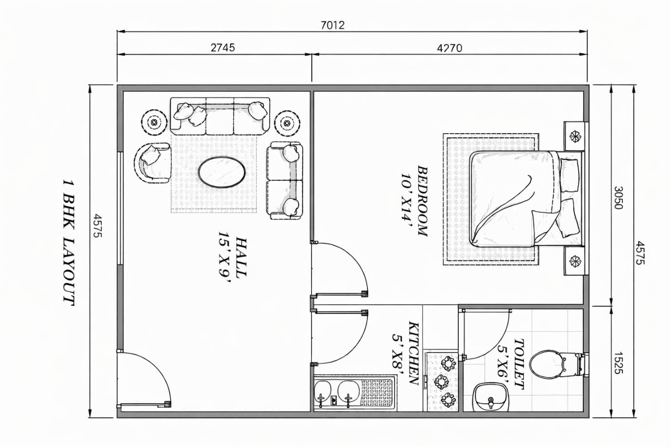 Overview of the PUF Panel 1BHK House Design Overview of the PUF Panel 1BHK House Design