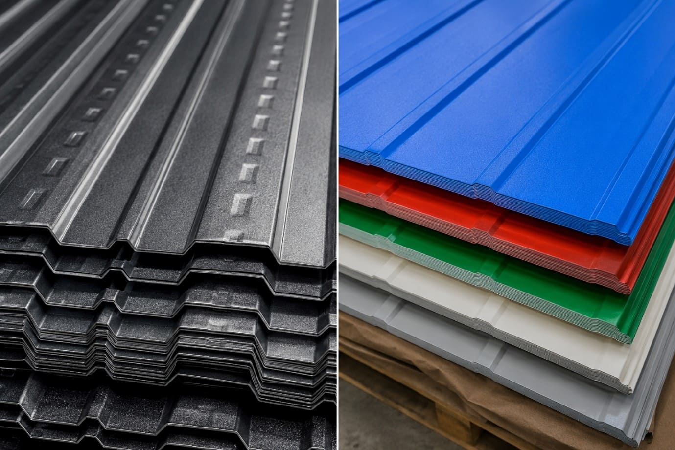 Decking Sheet PUF Panels vs PPGIPPGL Sheet PUF Panels 1 Decking Sheet PUF Panels vs PPGIPPGL Sheet PUF Panels 1