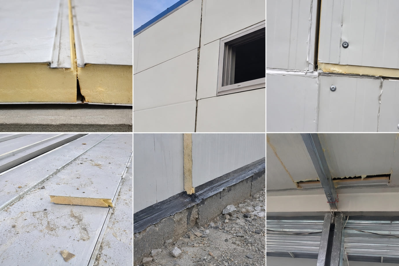 Common Mistakes in PUF Panel Installation