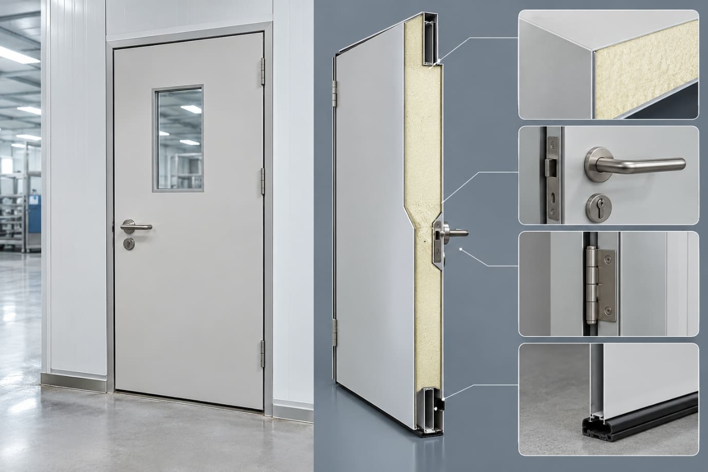 How Does a PUF Panel Flush Door Work How Does a PUF Panel Flush Door Work